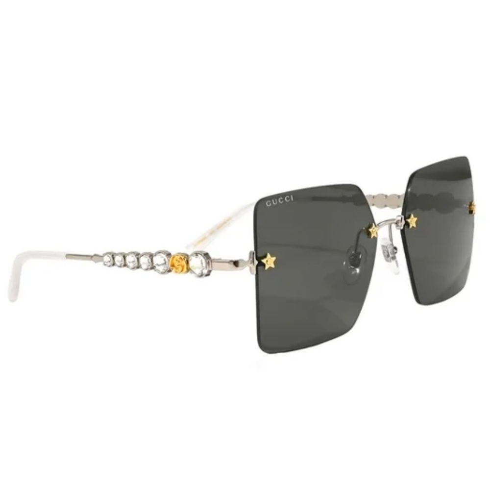 Gucci Black Square Sunglasses